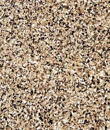 Canyon 1/4 Flake epoxy flake color sample