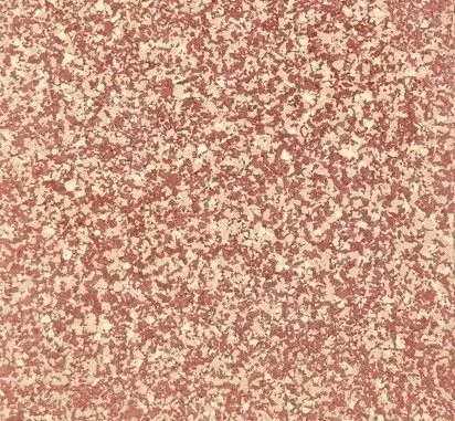 Fire Brick 1/4 Flake epoxy flake color sample