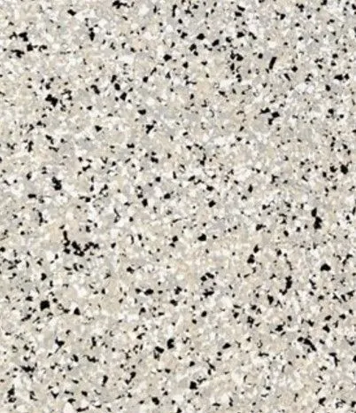 Midnight 1/4 Flake epoxy flake color sample