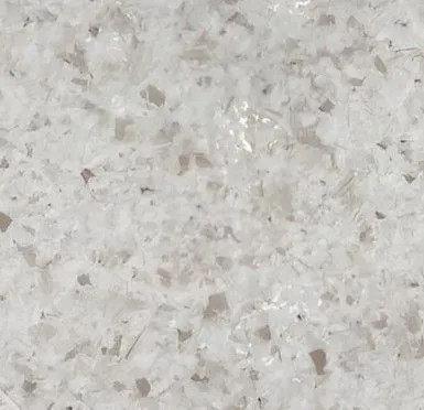 China Clay 1 Flake epoxy flake color sample