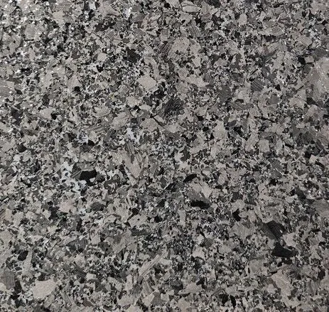 Graphite 1 Flake epoxy flake color sample